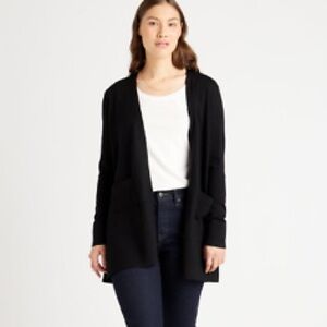 Quince Black Women's Cardigan